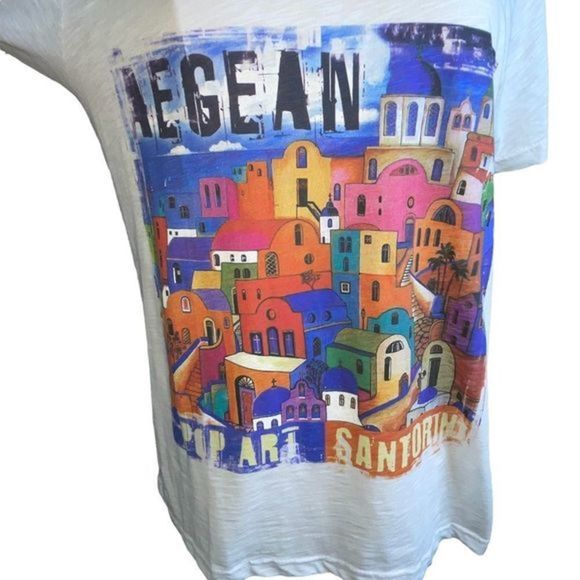 Santorini T-Shirt, Womens XXL - Picture 3 of 7